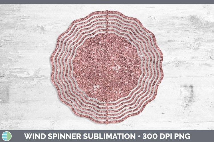 GorgeousGlitter Wind Spinner design.