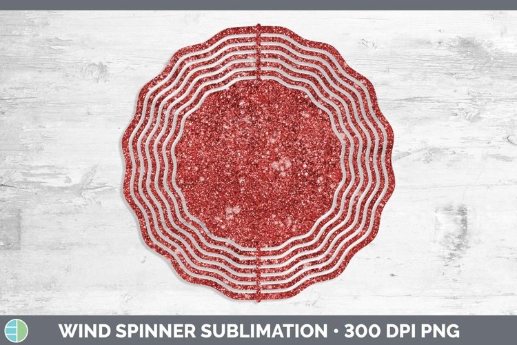 GorgeousGlitter Wind Spinner design.