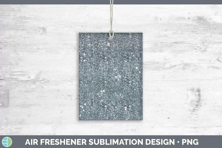 Glitter Slate Air Freshener Sublimation Car Freshener Design