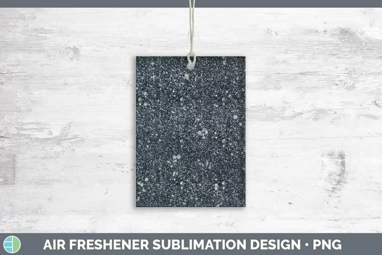 Glitter Slate Air Freshener Sublimation Car Freshener Design