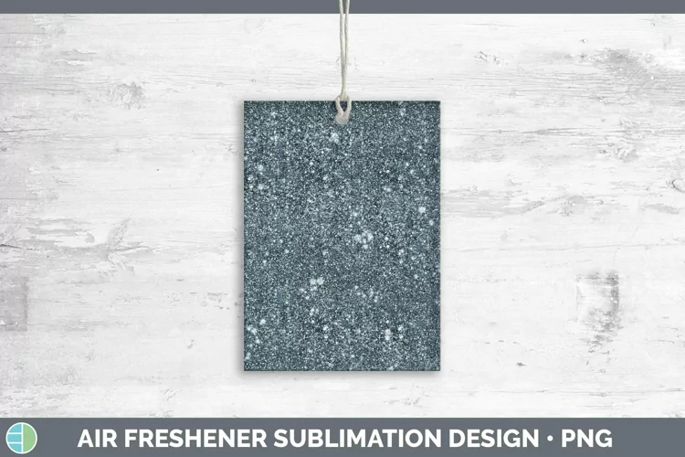 Glitter Slate Air Freshener Sublimation Car Freshener Design