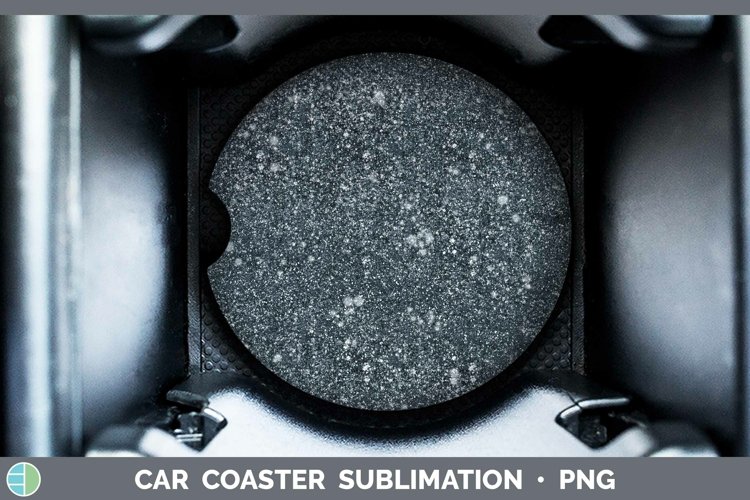 Glitter Slate Car Coaster Sublimation Coaster Designs