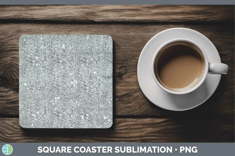 Glitter Slate Square Coaster Sublimation Coaster Designs