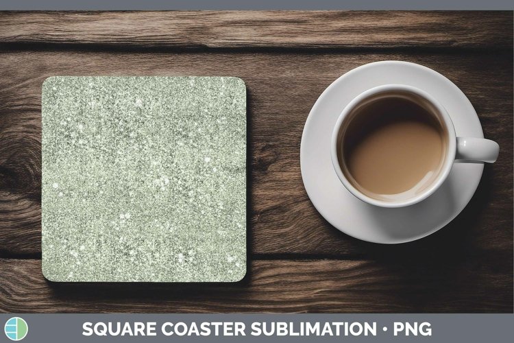 GorgeousGlitter Square Coaster design.