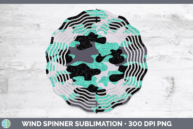 GorgeousGlitter Wind Spinner design.