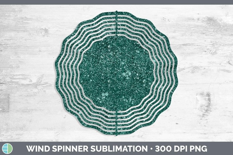 GorgeousGlitter Wind Spinner design.