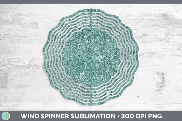 GorgeousGlitter Wind Spinner design.