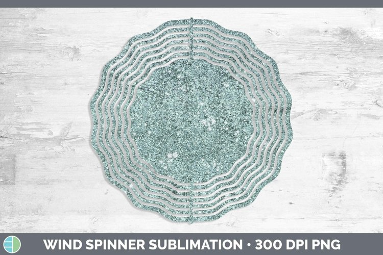 GorgeousGlitter Wind Spinner design.