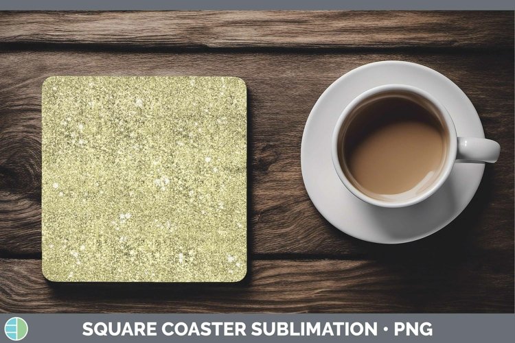 GorgeousGlitter Square Coaster design.