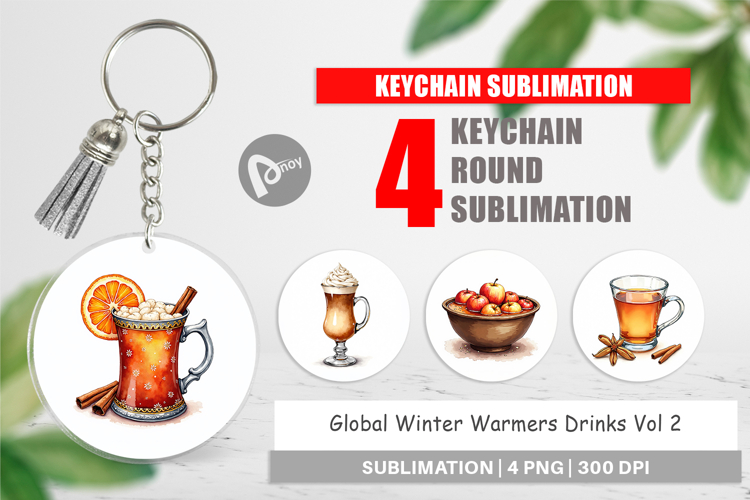 Global Winter Warmers Keychain