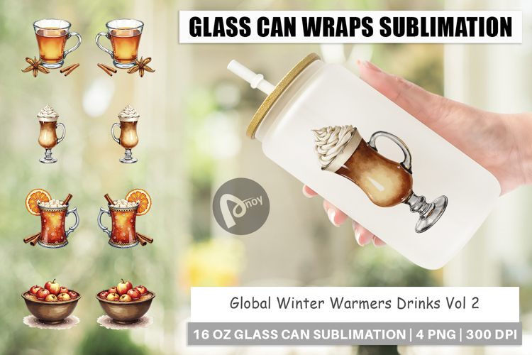 Global Winter Warmers Glass Can