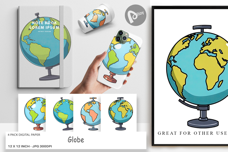 Globe Clipart Image 22