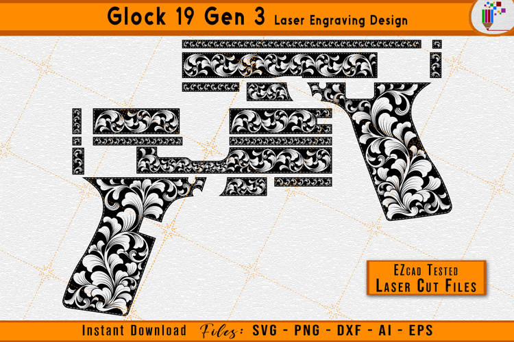 Glock Svg Image 11