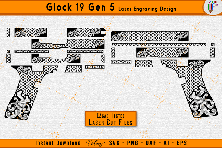 Glock Svg Image 10