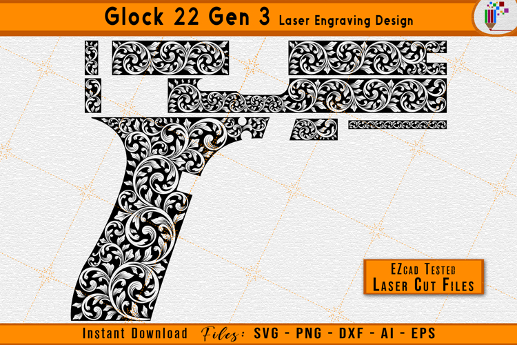 Glock Svg Image 8