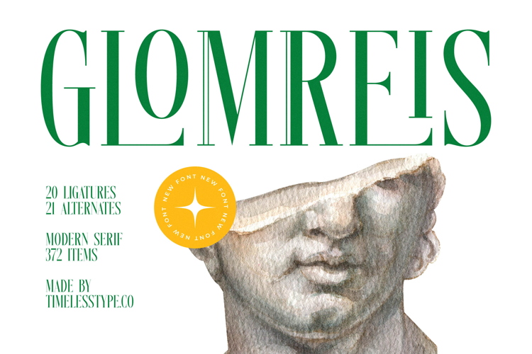 Glomreis - Modern Serif Font