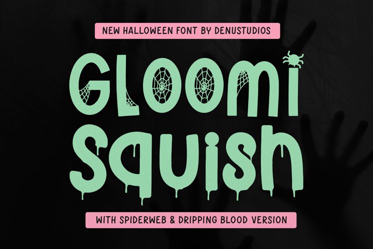 Gloomi Squish | New Halloween Font