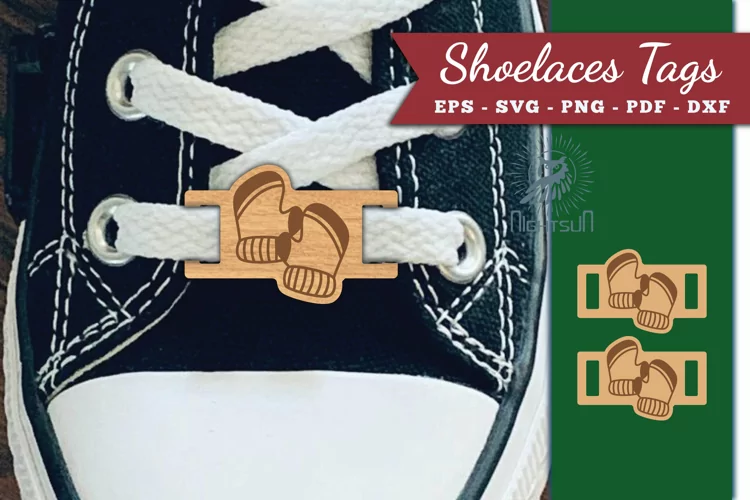 Gloves Shoelaces Tags Laser Cut SVG