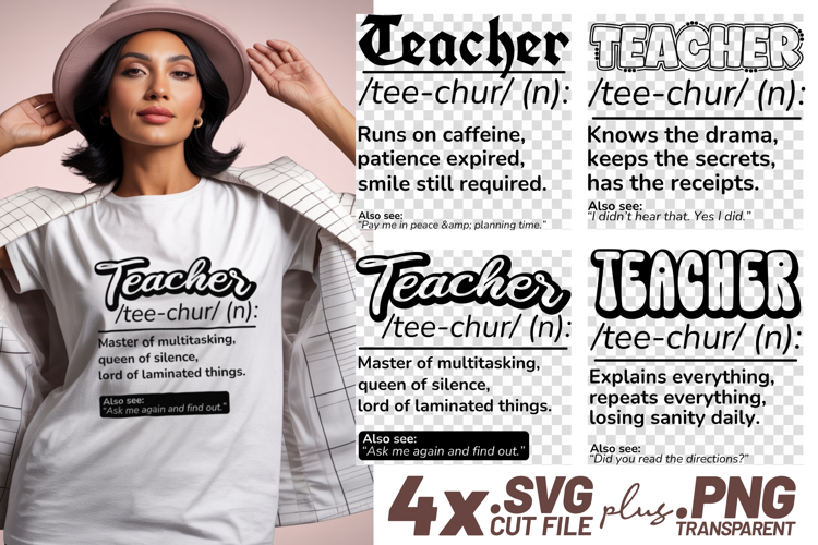 Funny Teacher Svg Image 15