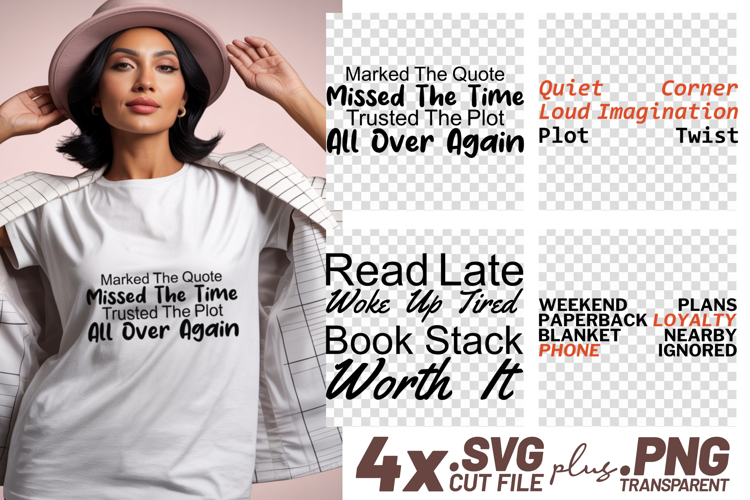 Bookish Svg Image 19