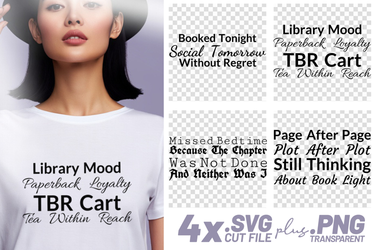 Bookish Svg Image 18
