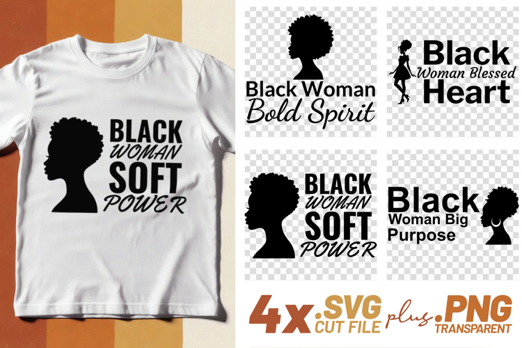 Black Woman SVGs Image 8
