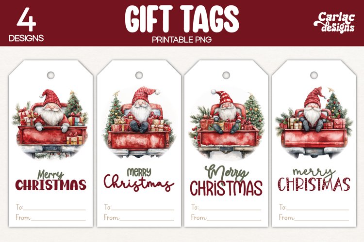 Christmas Tag Printable Image 7