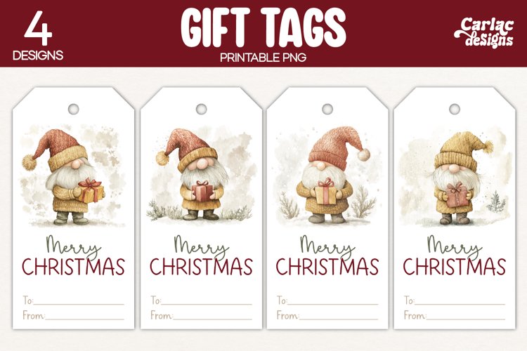 Christmas Tag Printable Image 8