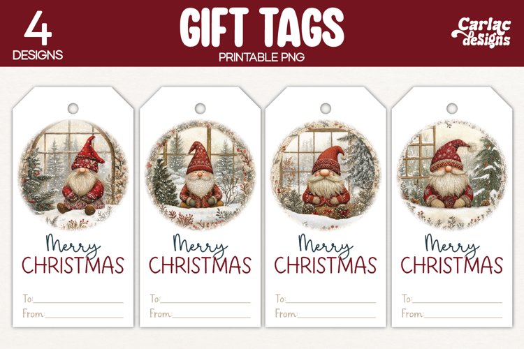 Christmas Tag Printable Image 9