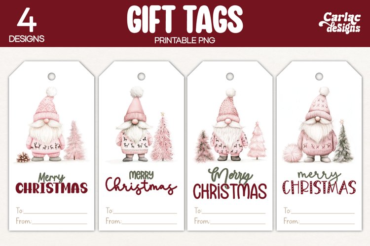 Christmas Tag Printable Image 9