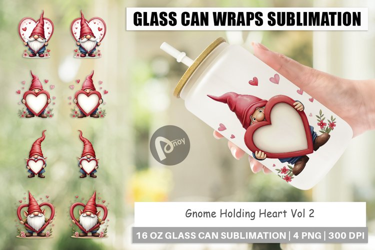 Valentine Gnome Clipart Image 9