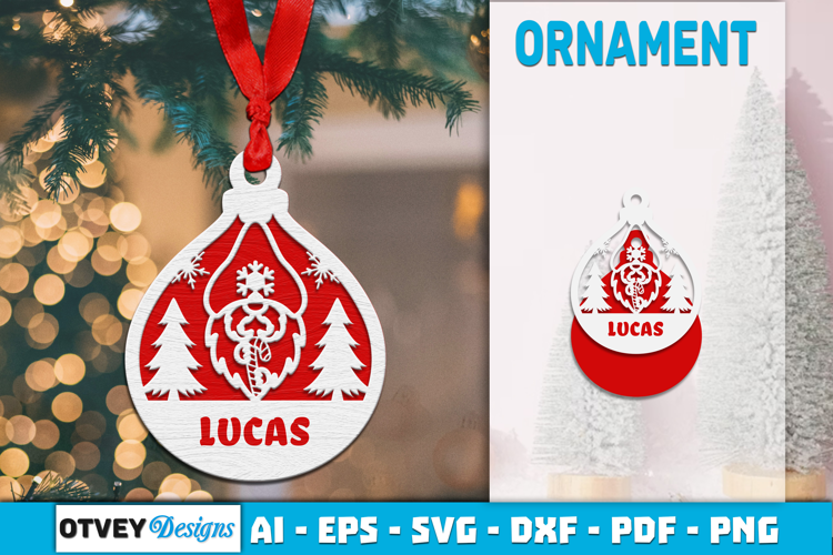 Gnome Ornaments for Holiday Lasercut