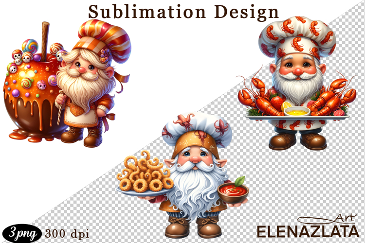 Gnome, Happy Halloween Clipart watercolor clipart