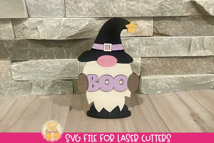 Laser Gnome SVG | Halloween Laser SVG