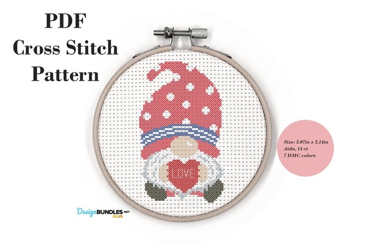 Gnome Cross Stitch Patterns Image 24