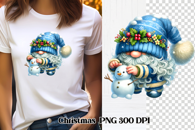 Christmas gnome clipart | Christmas gnome sublimation