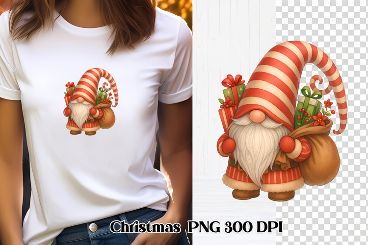 Christmas gnome clipart | Christmas gnome sublimation