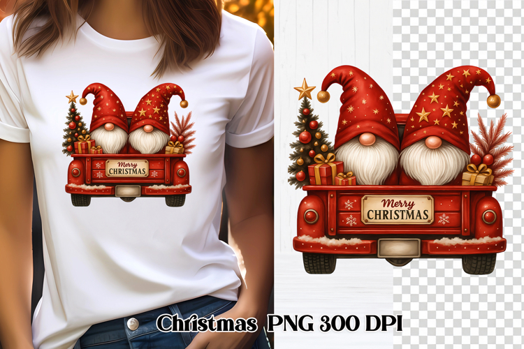 Christmas gnome clipart | Christmas gnome sublimation