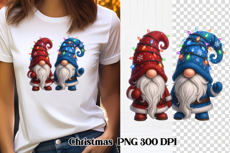 Christmas gnome clipart | Christmas gnome sublimation