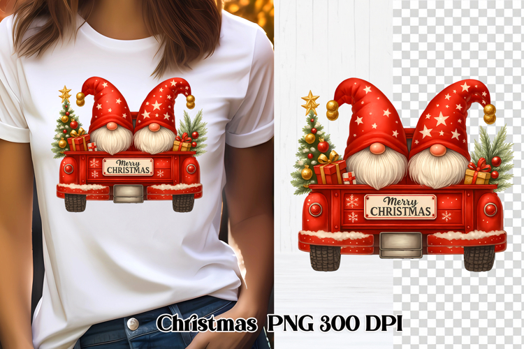 Christmas gnome clipart | Christmas gnome sublimation