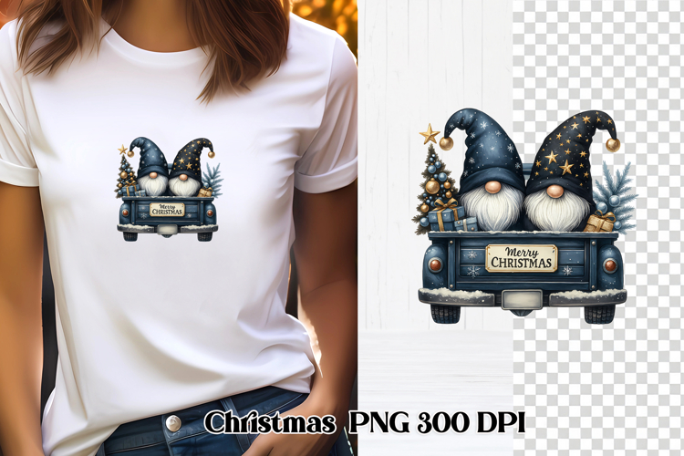 Christmas gnome clipart | Christmas gnome sublimation