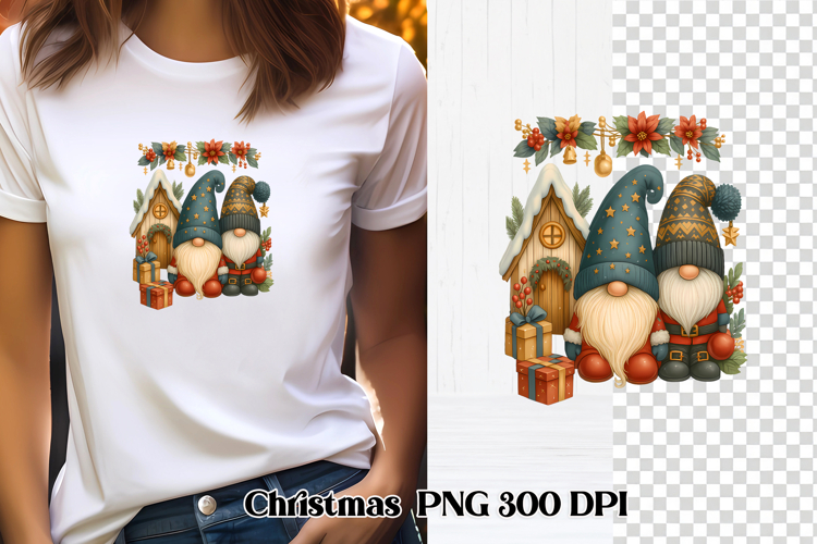 Christmas gnome clipart | Christmas gnome sublimation