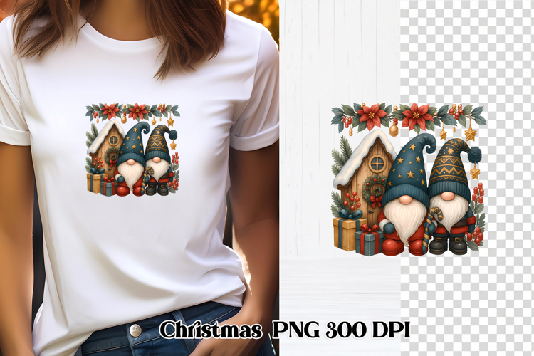 Christmas gnome clipart | Christmas gnome sublimation