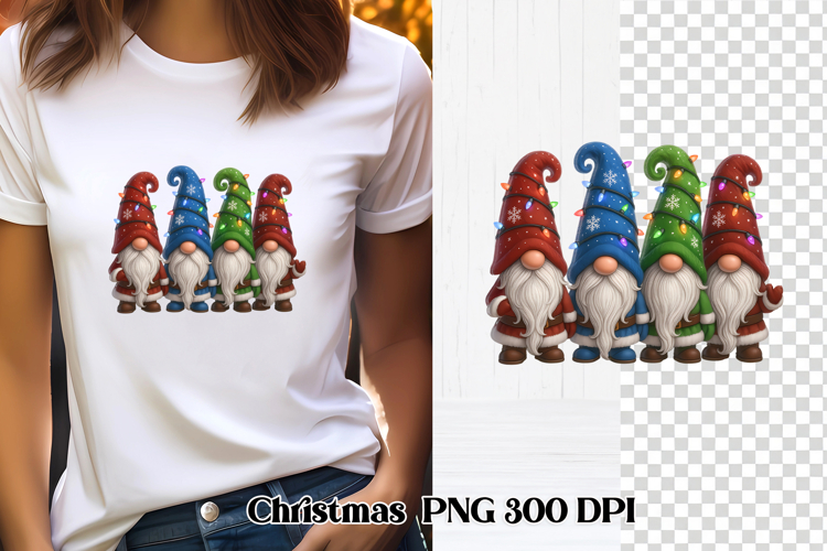 Christmas gnome clipart | Christmas gnome sublimation