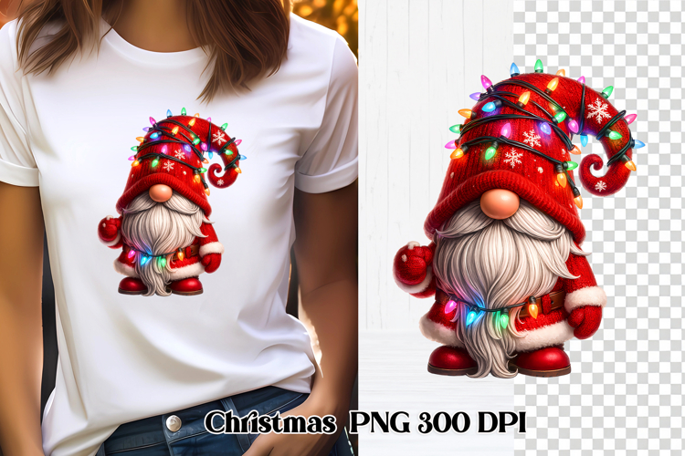 Christmas gnome clipart | Christmas gnome sublimation