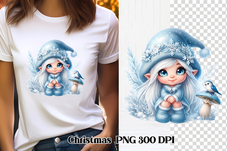 Christmas gnome clipart | Christmas gnome sublimation