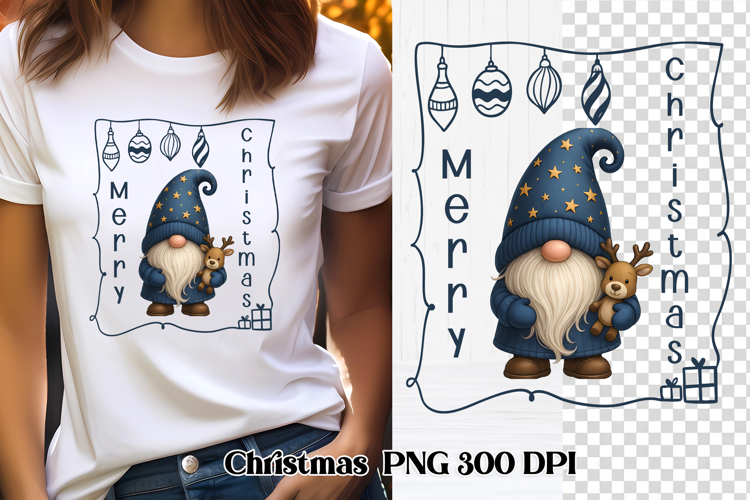 Christmas gnome sublimation | Christmas clipart