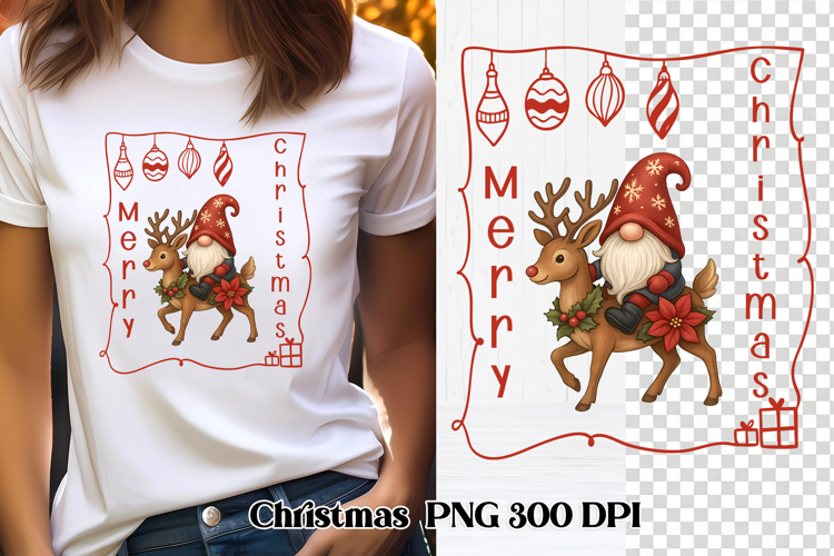 Christmas gnome sublimation | Christmas clipart