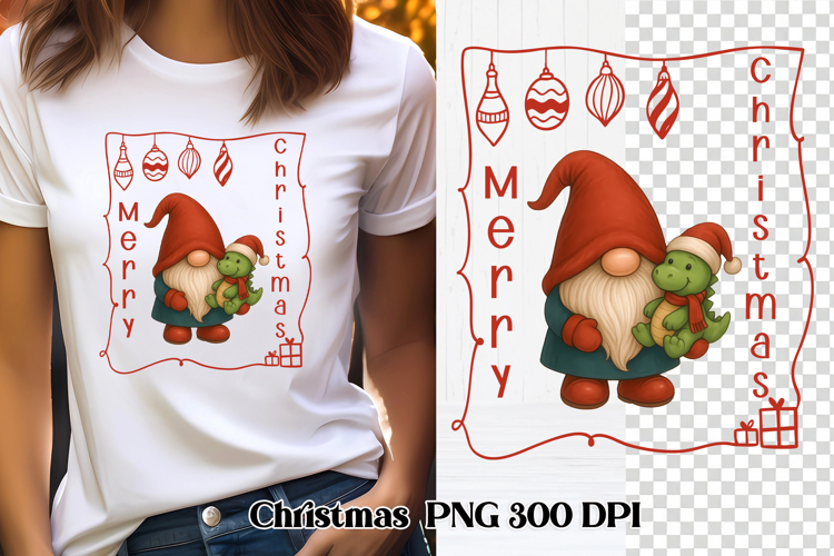Christmas gnome sublimation | Christmas clipart