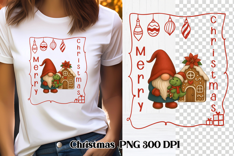 Christmas gnome sublimation | Christmas clipart